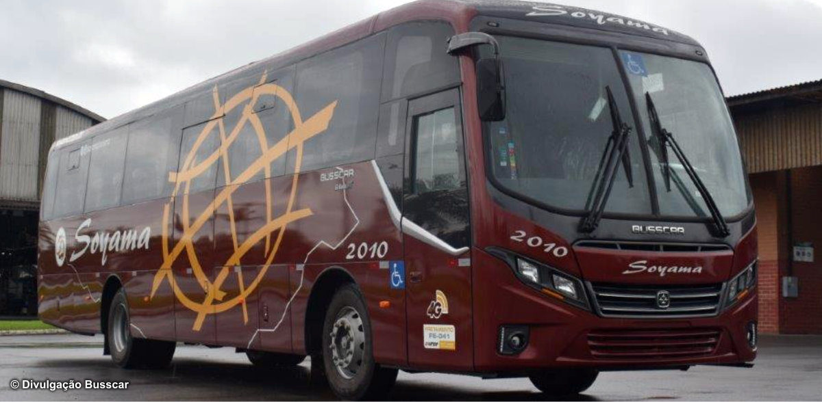 Ônibus possuem chassi Iveco 17.280 e 47 poltronas Class Soft
